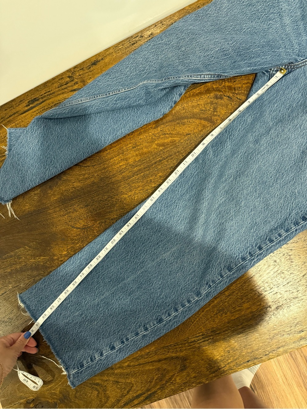 Abercrombie & Fitch Curve Love High Rise Loose Jean - Picture 7 of 7